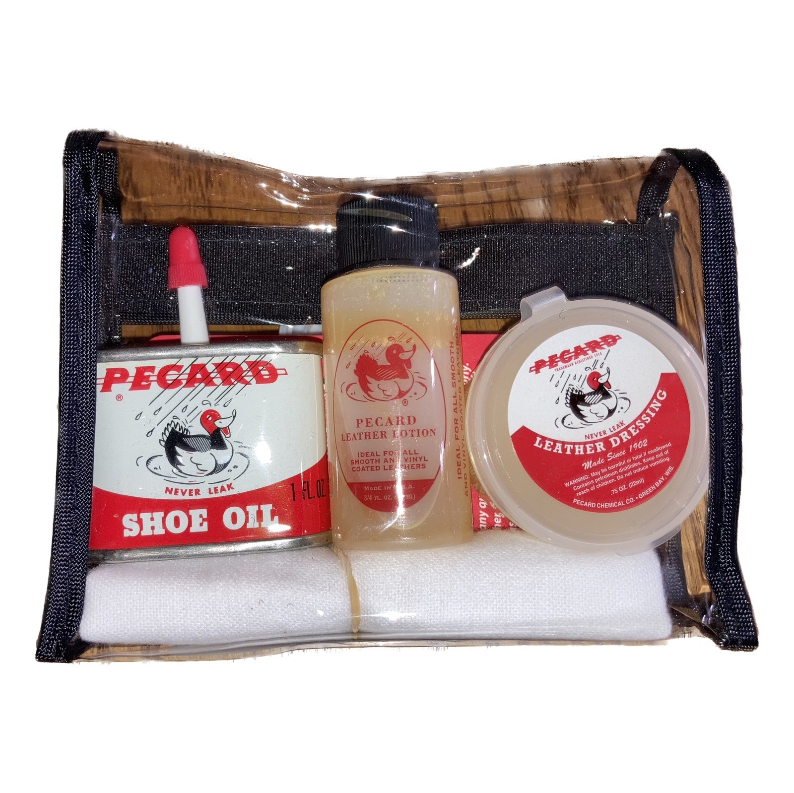 Pecard Leather Care Kit Shoe Oil Leather Lotion Dressing Conditioner Unopened Pecard Leather Care Kit Shoe Oil Leather Lotion Dressing Conditioner Unopened