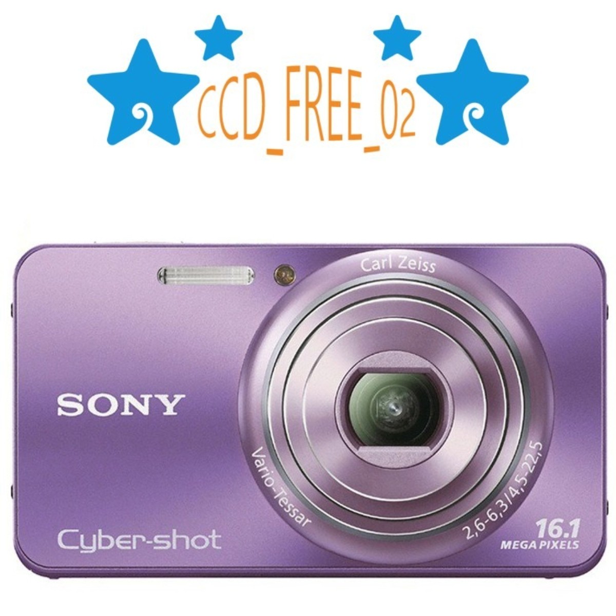 Sony Cyber-Shot DSC-W570 Digital Camera 16.1MP 5x Optical Zoom 720p HD Panorama