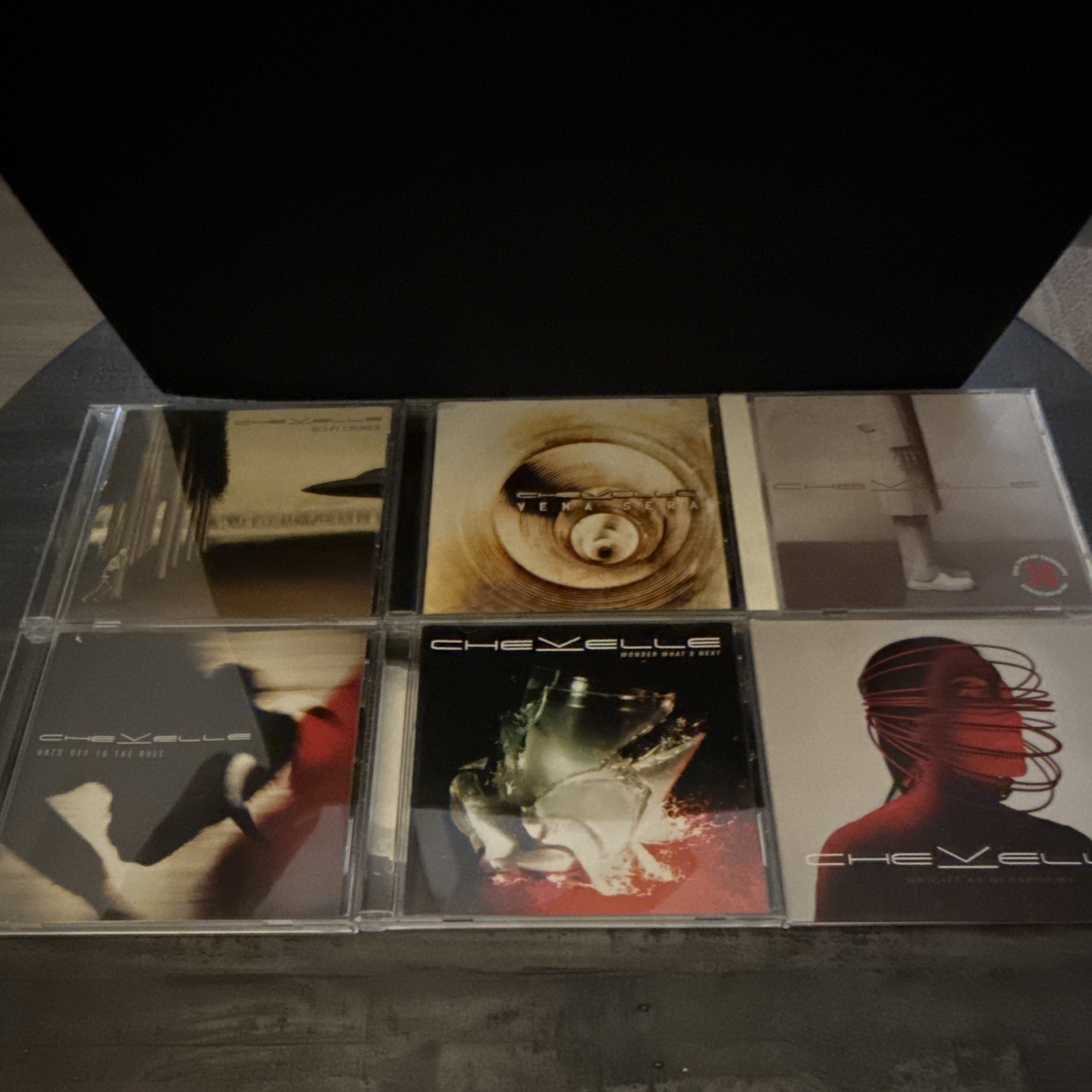 Chevelle 6 CD LOT Wonder What’s Next This Type of Thinking Hats Off Sci-Fi Crime