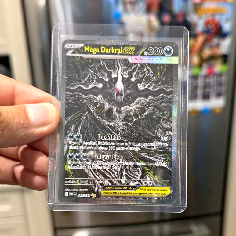 Mega Darkrai EX BREAKpoint 107/122 Ultra Rare Full Art Holo Eng 2016 Mega Darkrai EX BREAKpoint 107/122 Ultra Rare Full Art Holo Eng 2016