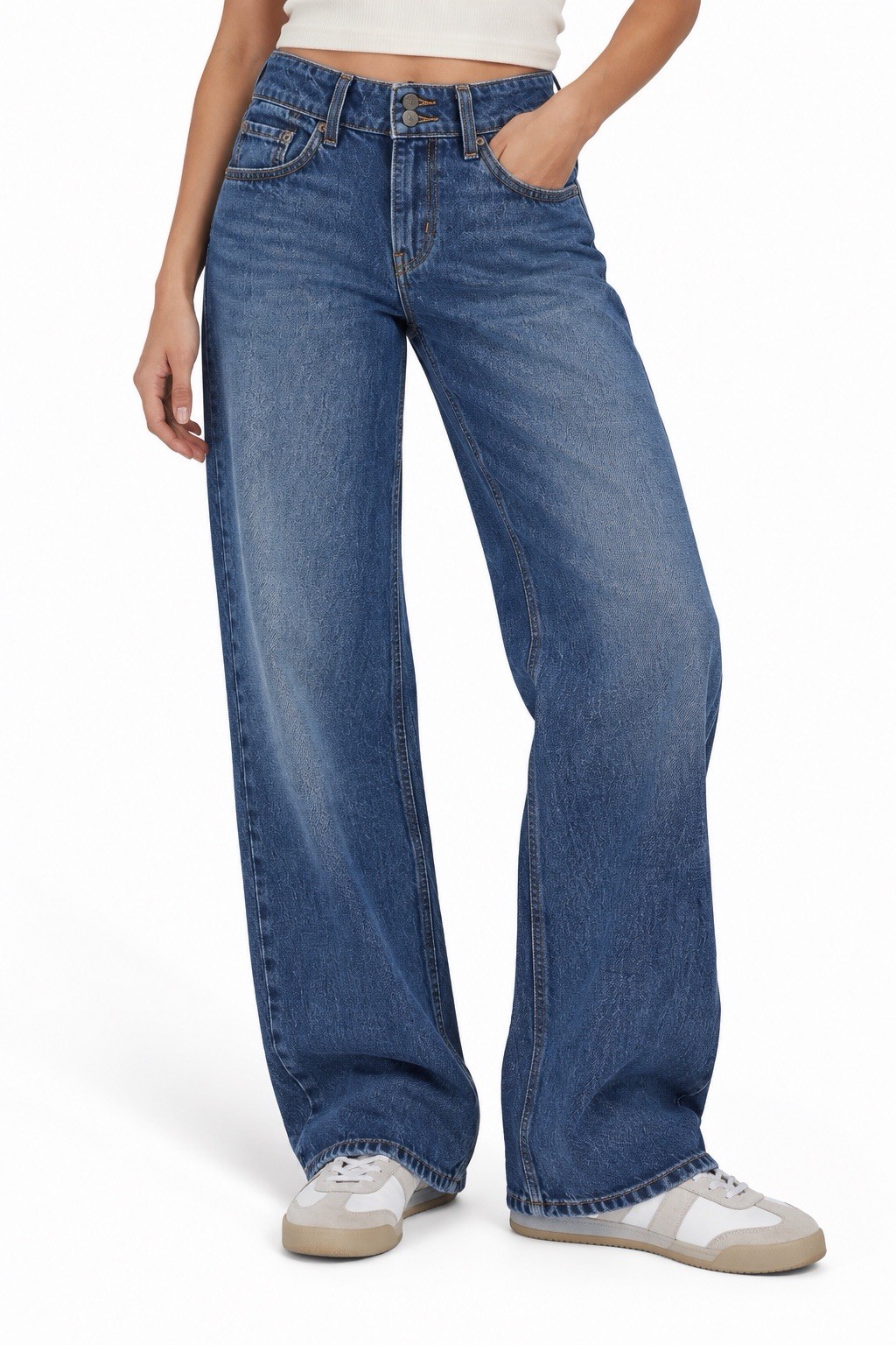 Levi\'s Women\'s Low-Rise Superlow Loose Jeans - Blended Beauty 30x32