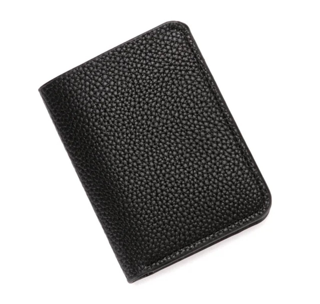 Cartera De Cuero Para Hombre Billetera Carteras Corta Cartera De Moda Clasico