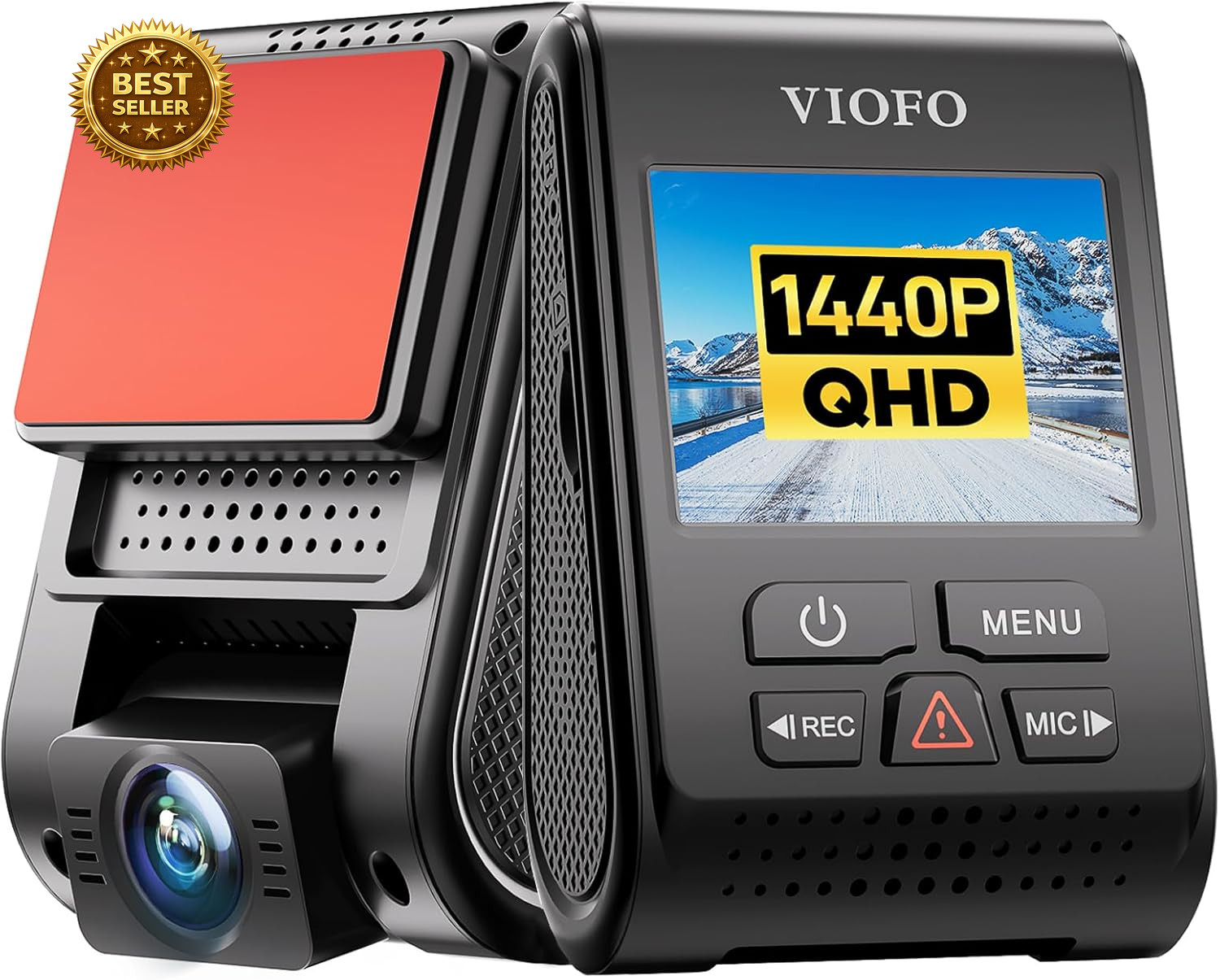 VIOFO A119 V3 2K Dash Cam 60FPS GPS Car Camera Night Vision Parking Mode