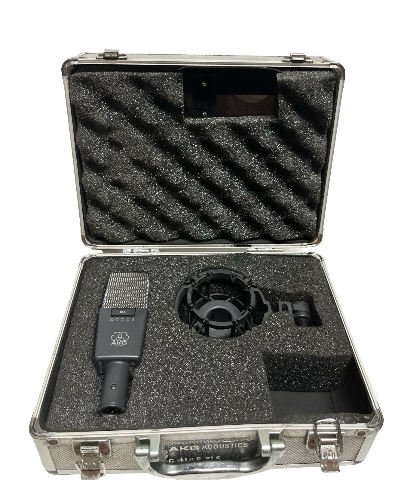 AKG C 414 B XLS Condenser Multi-pattern Microphone W/ Case & Shock Mount