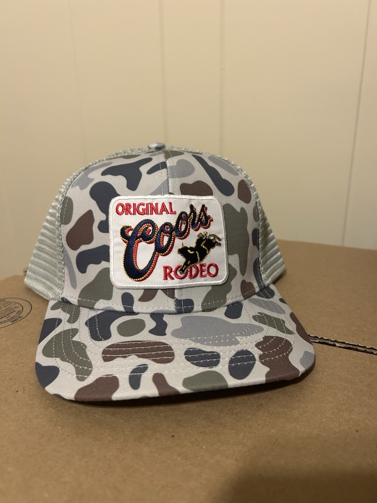 Coors Rodeo Retro Camo SnapBack Trucker hat - NEW Coors Rodeo Retro Camo SnapBack Trucker hat - NEW