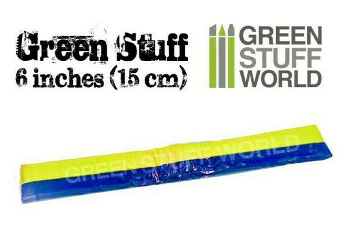 Green Stuff World Kneadatite Blue/Yellow Green Stuff 6