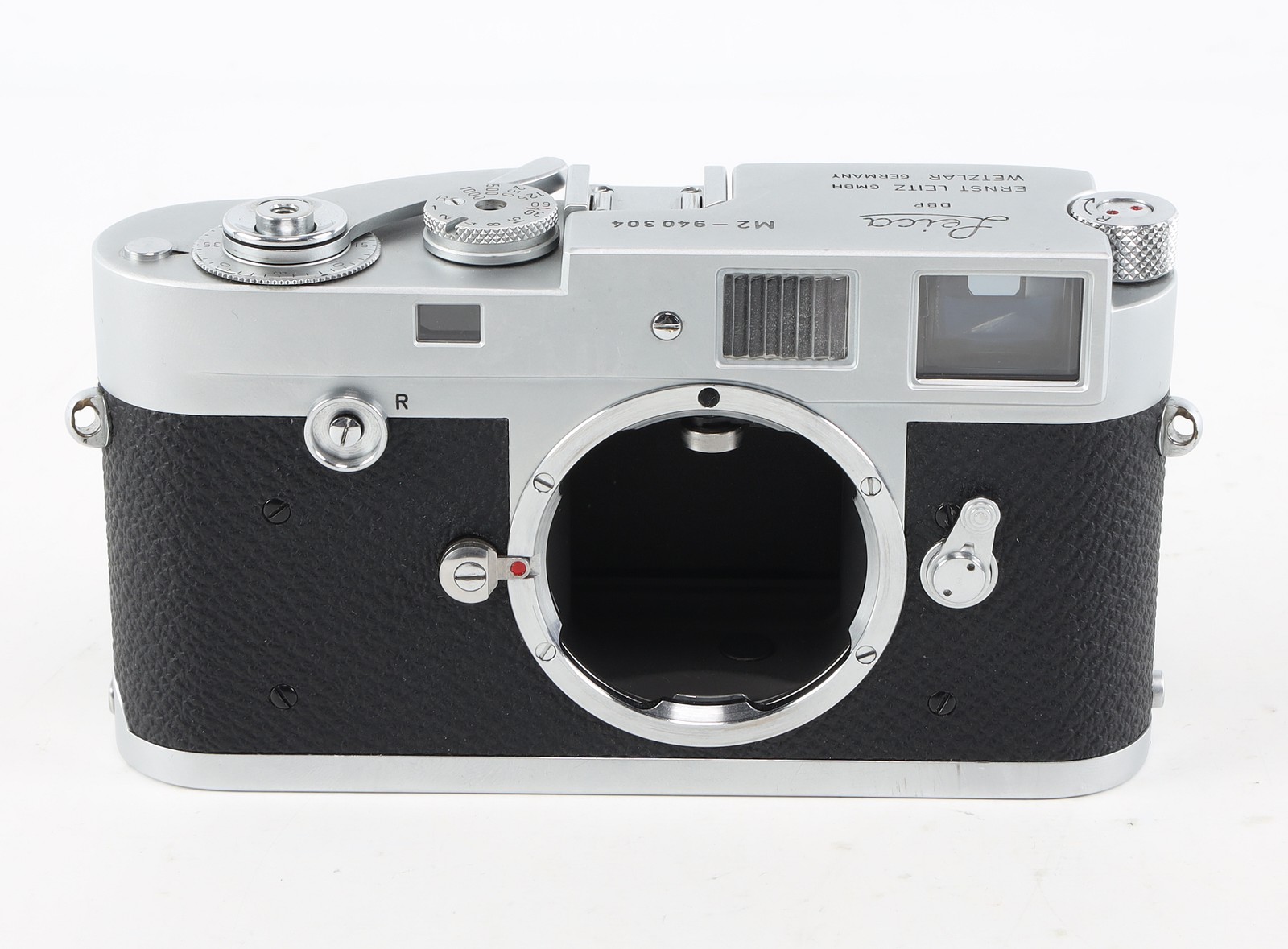 Leica M2 Preview Lever, Button Rewind 35mm Rangefinder Camera Body