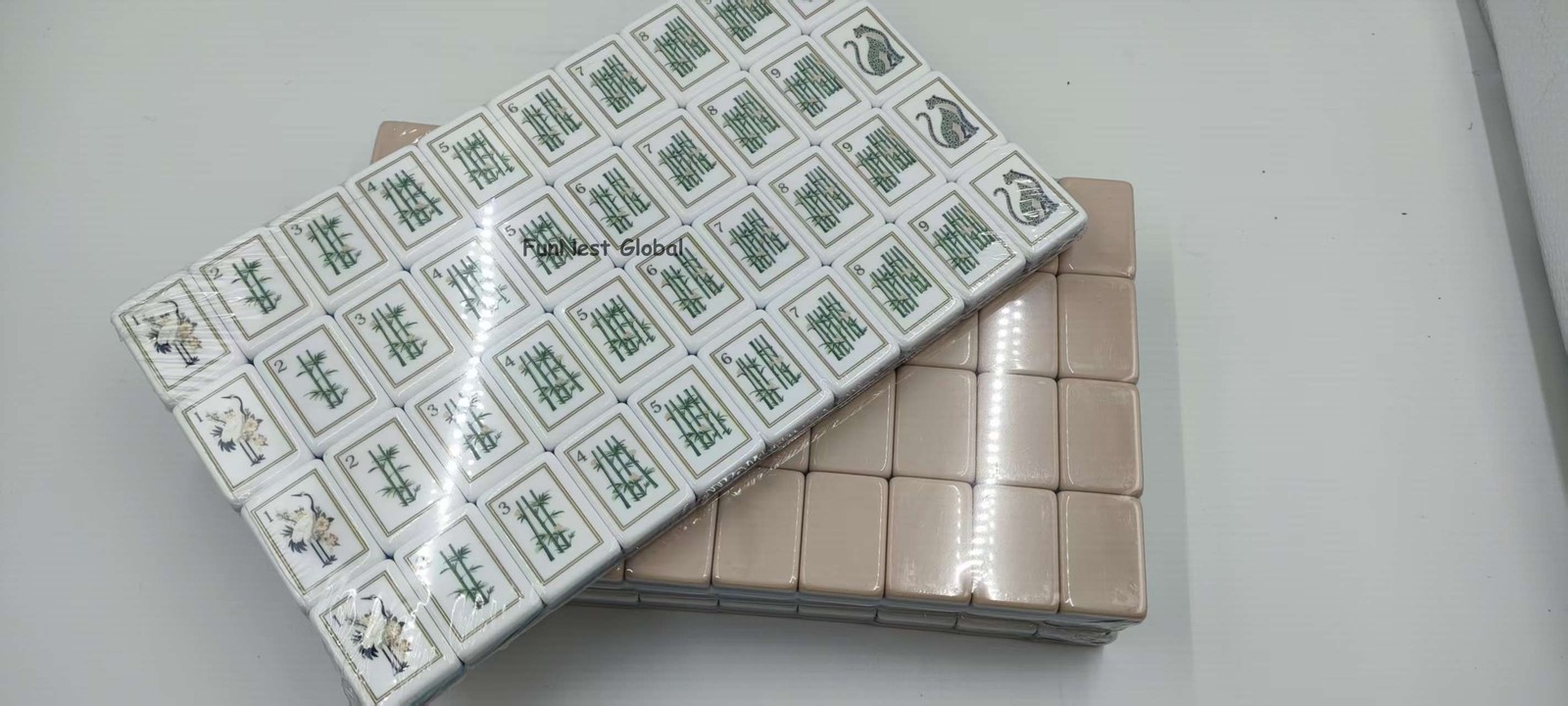 High-quality luxury 160 American Mahjong Set, pagoda Tiles,Fast shipping#gift