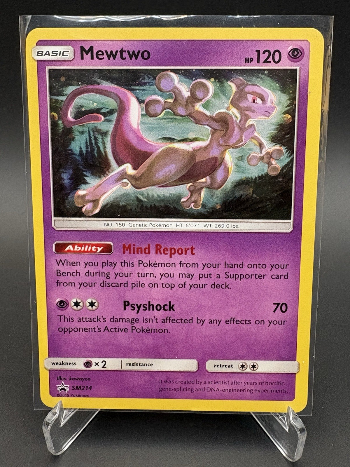 Mewtwo SM Promo SM214 Promo Mewtwo SM Promo SM214 Promo