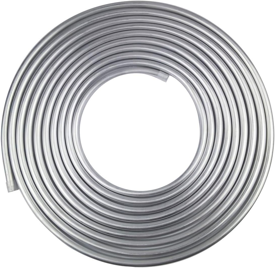 3/8 Fuel Line, 3003 Grade Aluminium Tubing for Brake Line, Metal Gas Line, 25FT 3/8 Fuel Line, 3003 Grade Aluminium Tubing for Brake Line, Metal Gas Line, 25FT