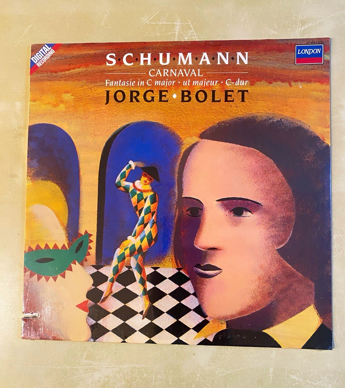 Schumann – Carnaval / Fantasie in C Major – Bolet – London Digital Vinyl LP Schumann – Carnaval / Fantasie in C Major – Bolet – London Digital Vinyl LP