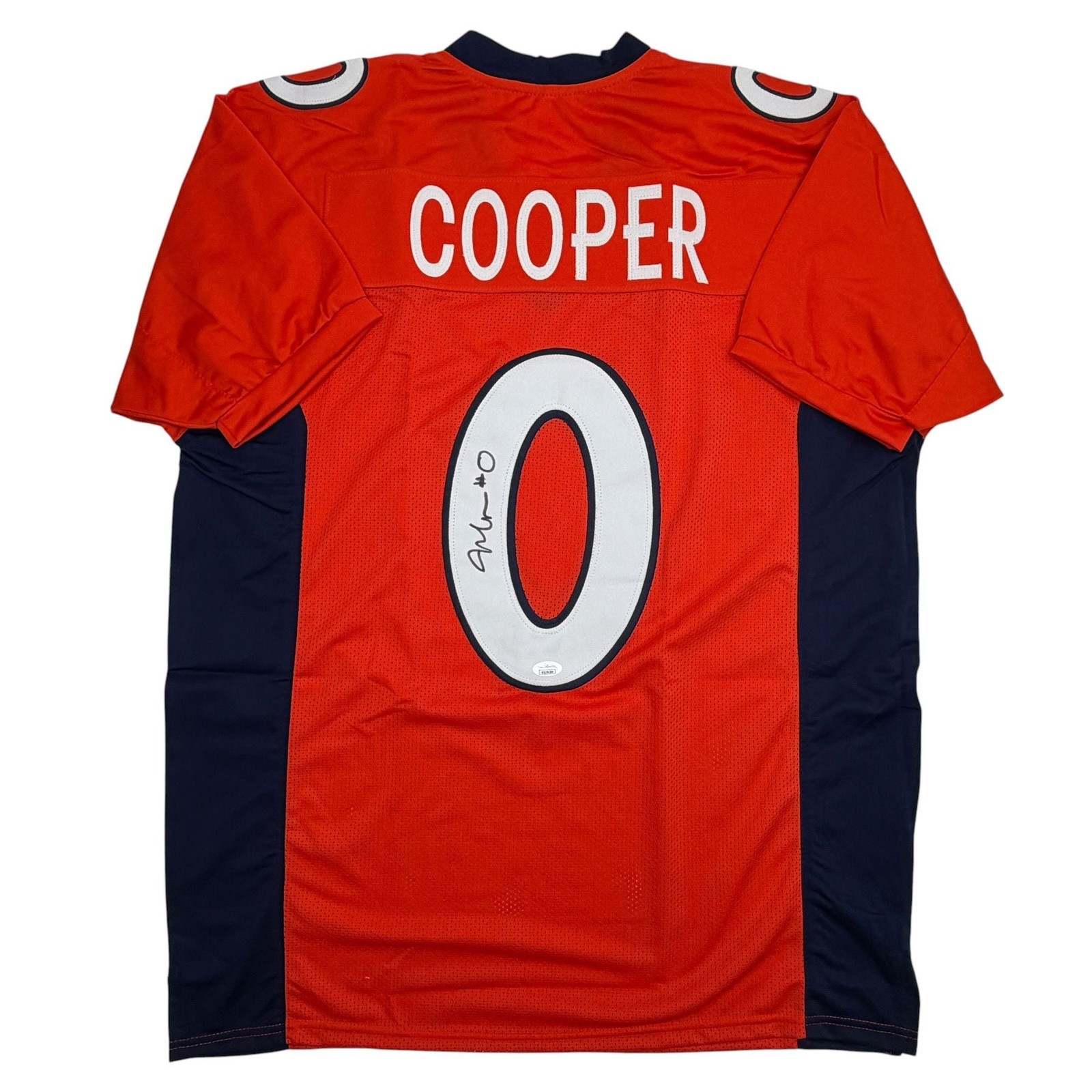 Autographed/Signed Jonathon Cooper Denver Orange Football Jersey JSA COA Autographed/Signed Jonathon Cooper Denver Orange Football Jersey JSA COA