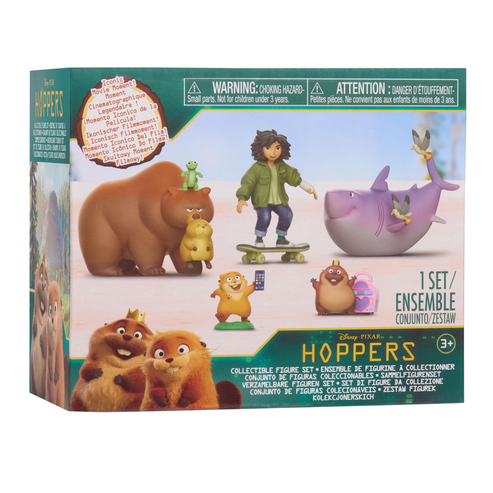 Disney and Pixar\'s Hoppers Collectible Figure Set - Small, Multi-color Disney and Pixar\'s Hoppers Collectible Figure Set - Small, Multi-color