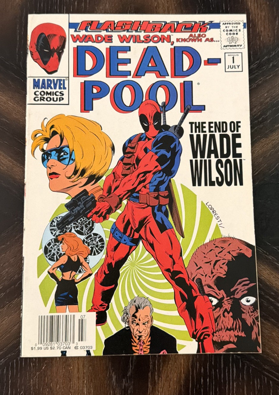 Deadpool Flashback #1 (1997) - VFn - End Of Wade Wilson 🔥