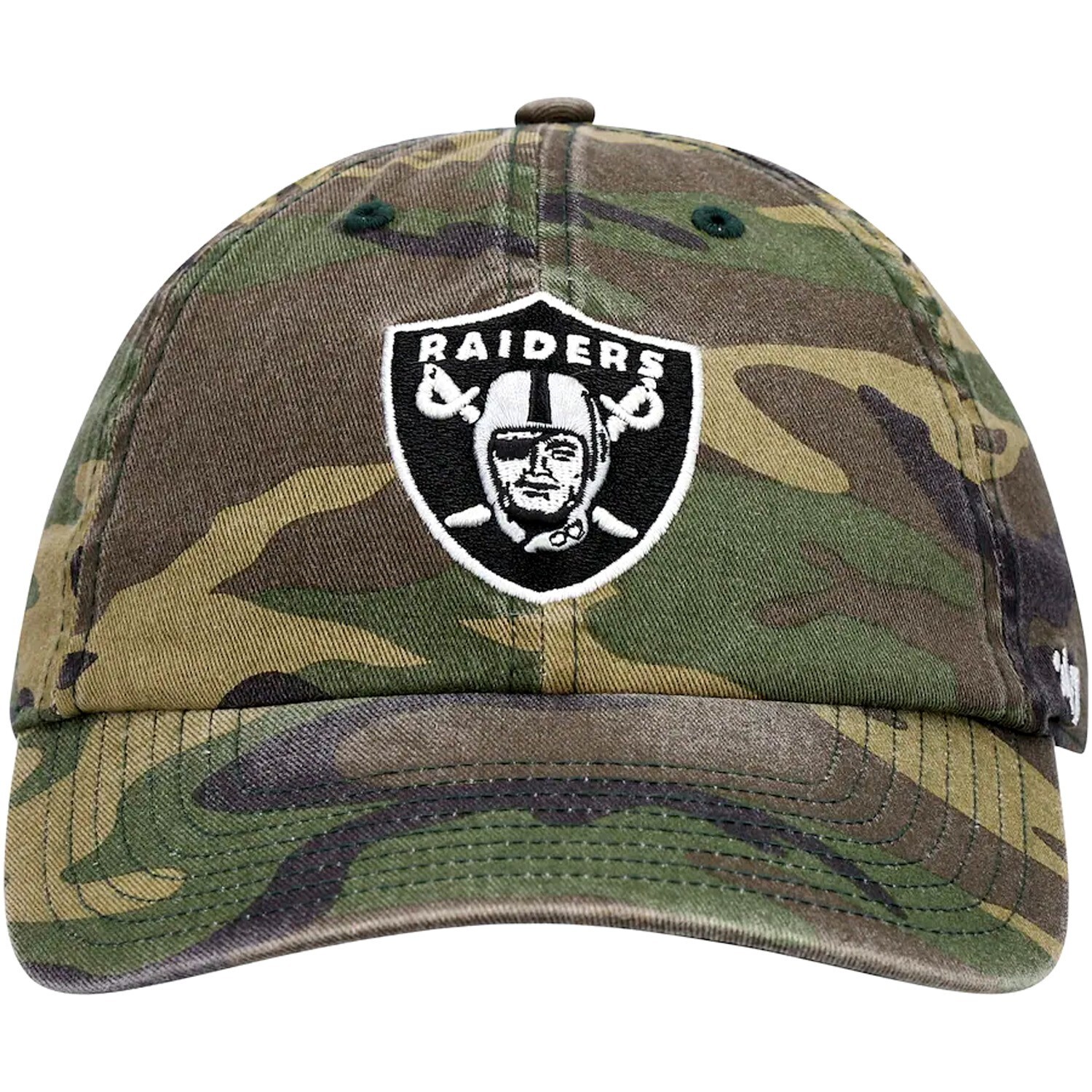 NWT Authentic \'47 Brand NFL Las Vegas Raiders Adjustable MVP/Clean Up/Snap Hat