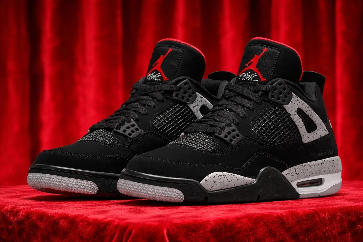 Jordan 4 “Black Cement” Men Size US (7-12)