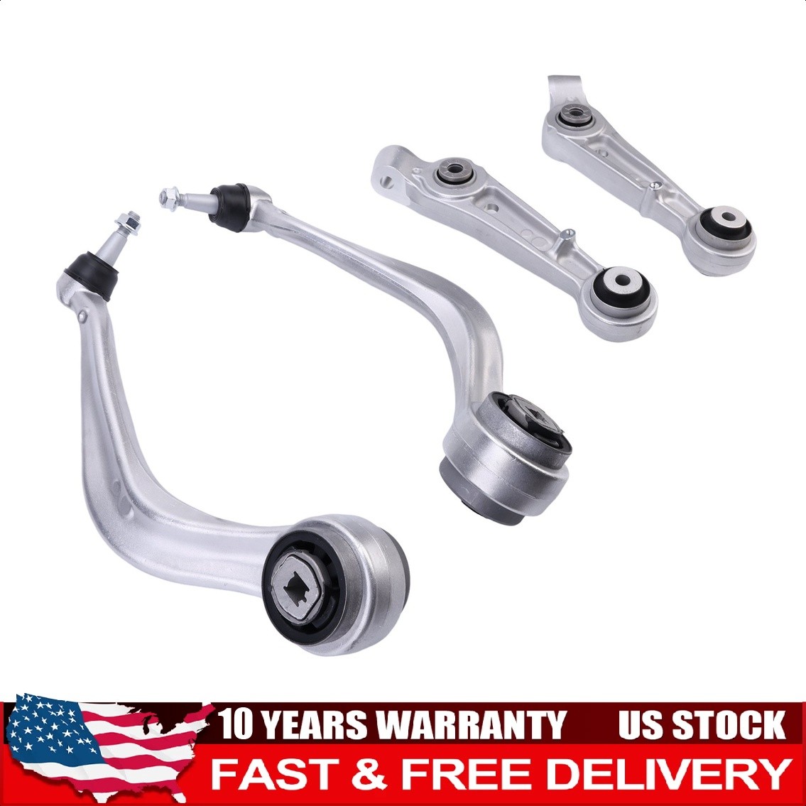 FOR 2016-2020 CADILLAC CT6 4PCS SET FRONT LOWER CONTROL ARMS W/BALL JOINT