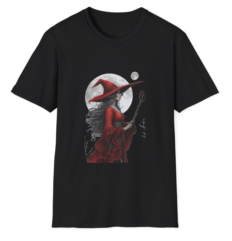 Witch T-shirt/Moon tee Size XL/X Large