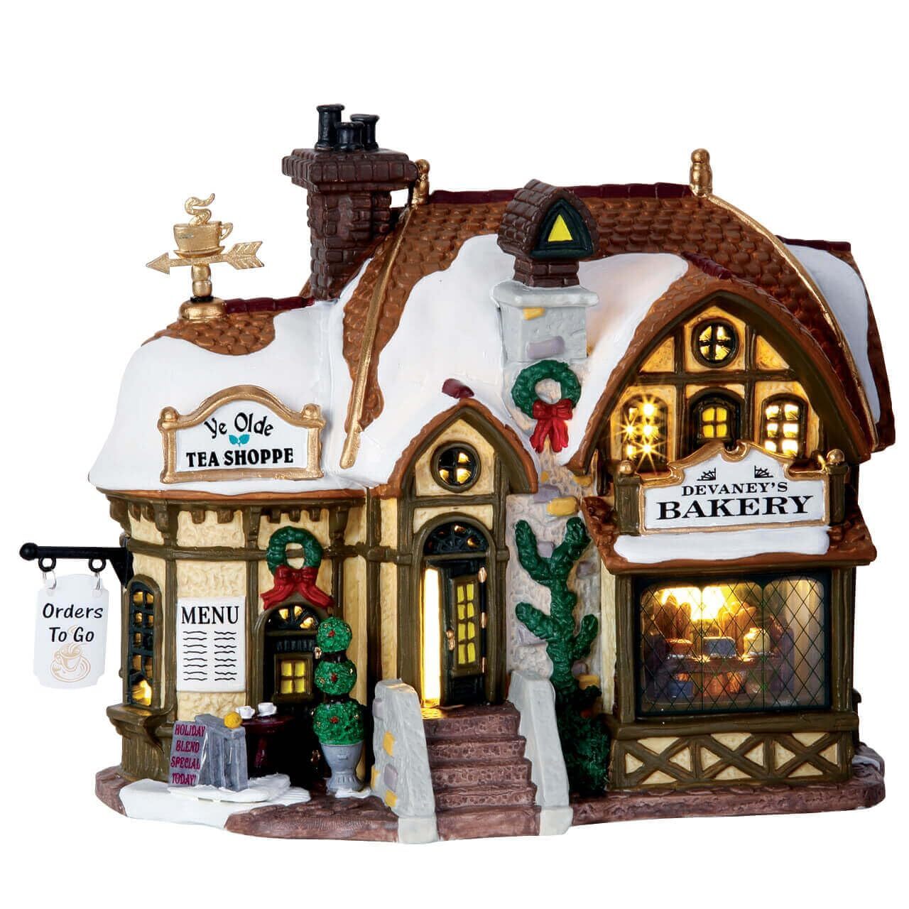 Lemax Christmas Village Porcelain Sculpture Animated Lighted Display 2012