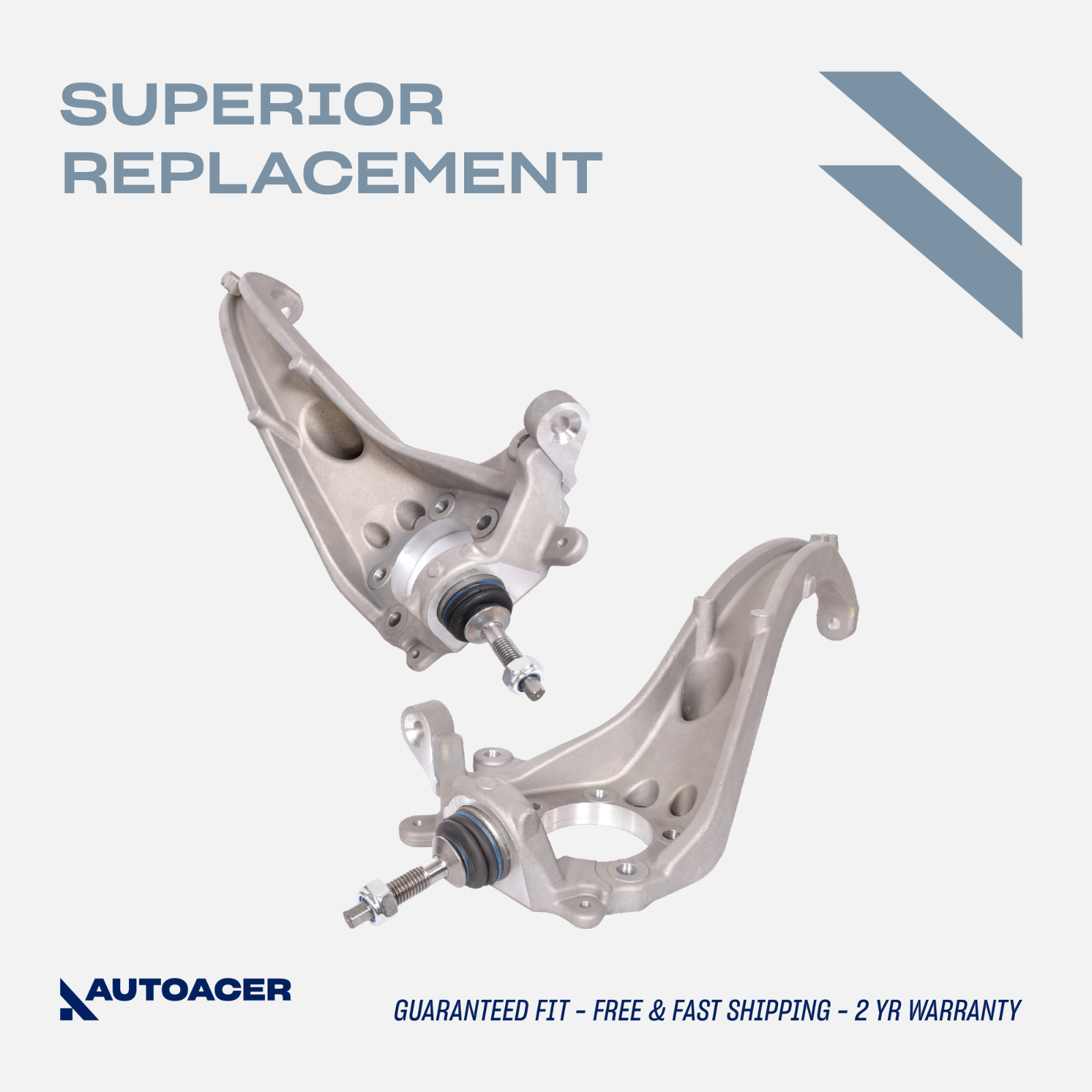 AUTOACER -Front LH RH Axle Steering Knuckle Arms for Ford Thunderbird Lincoln LS