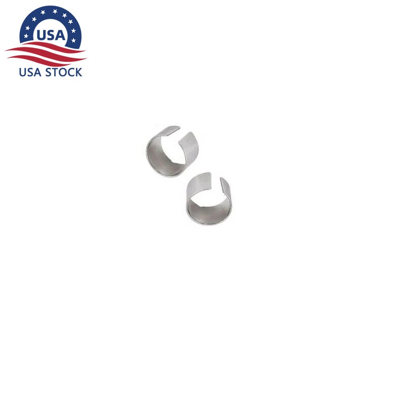 2PC Car Battery Terminals Clamp Post Spacer Shims 2 Adjustable Shims Silver 2PC Car Battery Terminals Clamp Post Spacer Shims 2 Adjustable Shims Silver