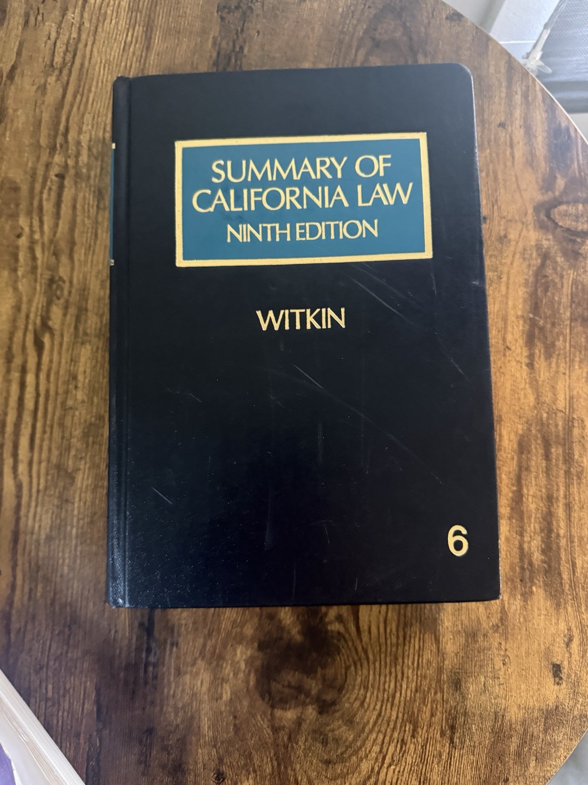 Summary Of California Law Ninth Edition Volume 9