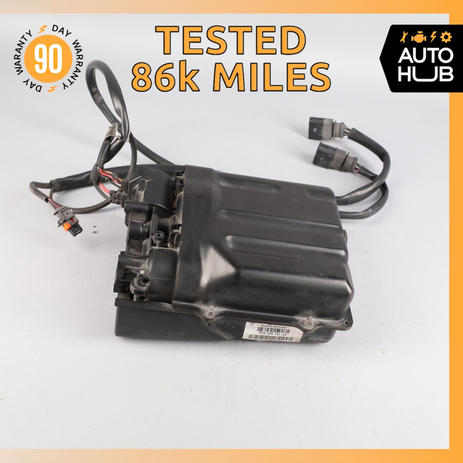 12-16 Porsche Panamera 970 Air Suspension Compressor Pump 97035815124 OEM