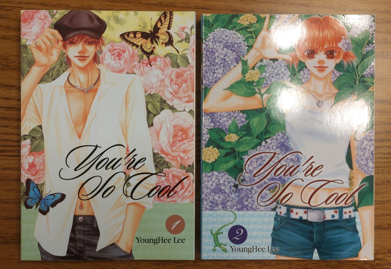 YOU\'RE SO COOL VOLUMES 1 & 2 YOUNG HEE LEE ENGLISH MANGA 1ST PRINTS 2008