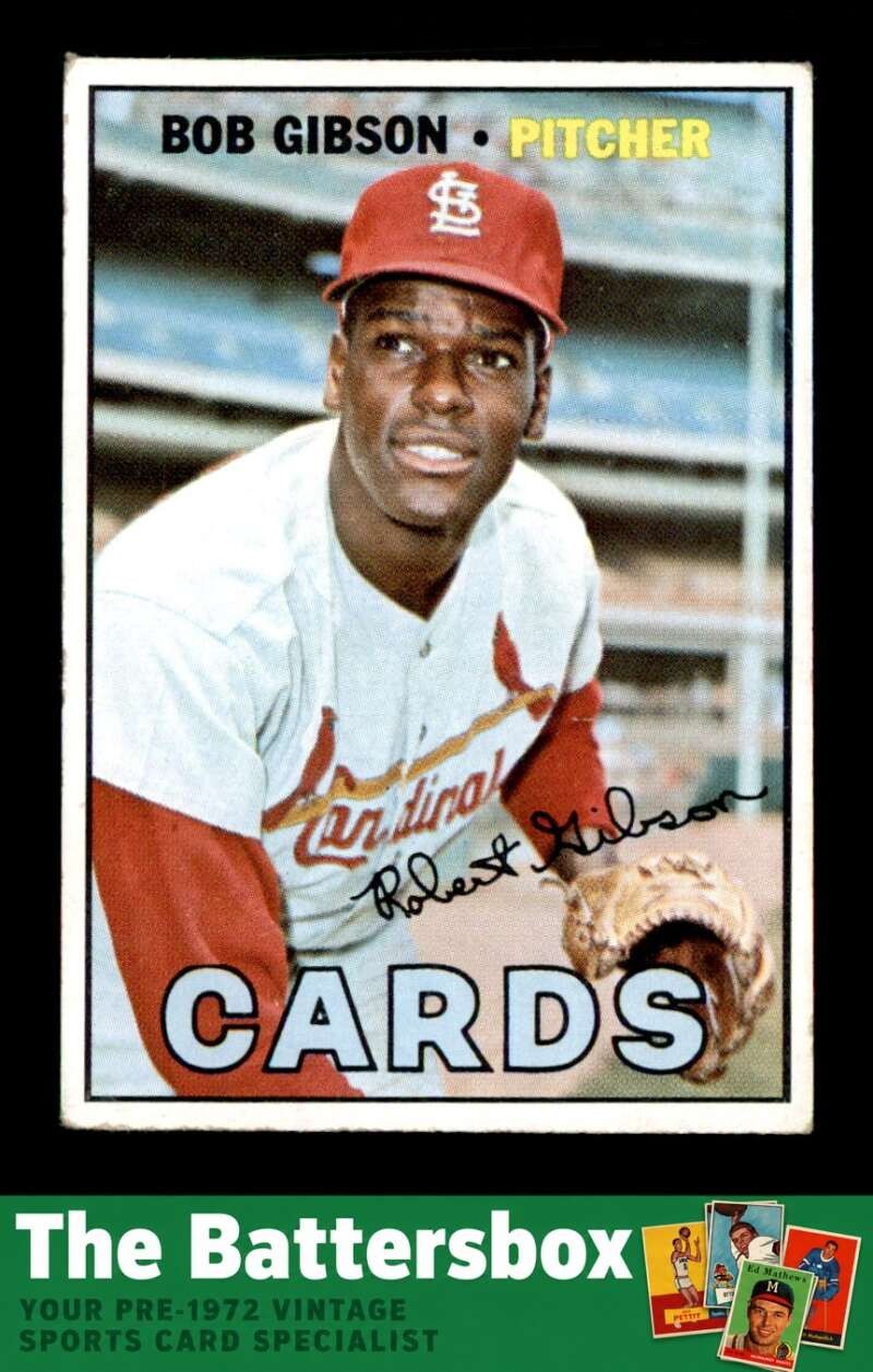 1967 Topps #210 Bob Gibson   VG X3812819