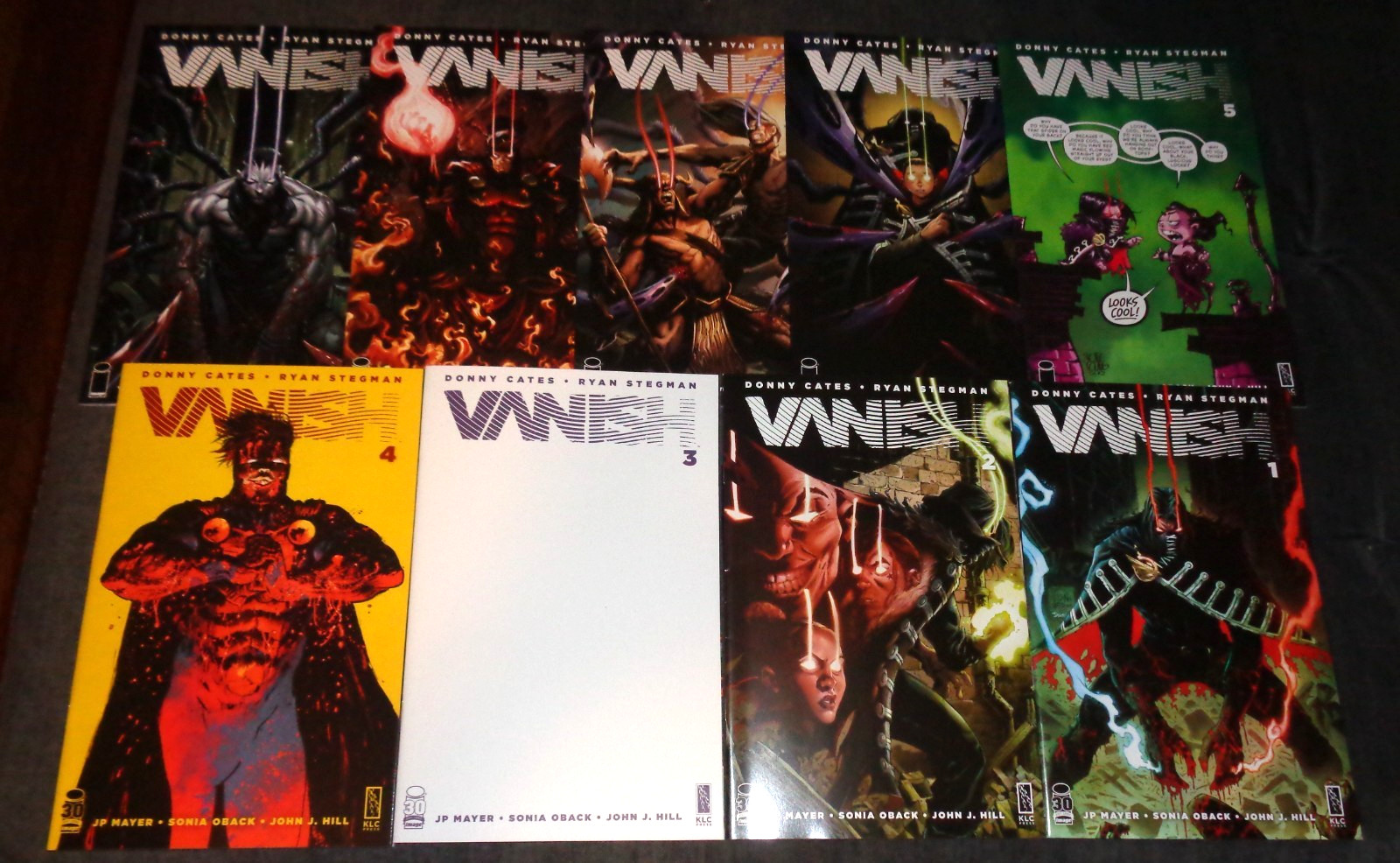 VANISH (2022) IMAGE comic book (LOT OF 9) # 1- 8 + # 5 VARIANT (F-225)