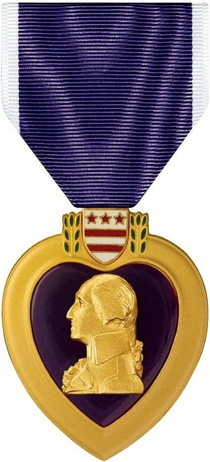 MEDALS OF AMERICA EST. 1976 Full Size Purple Heart Medal PH Military Award