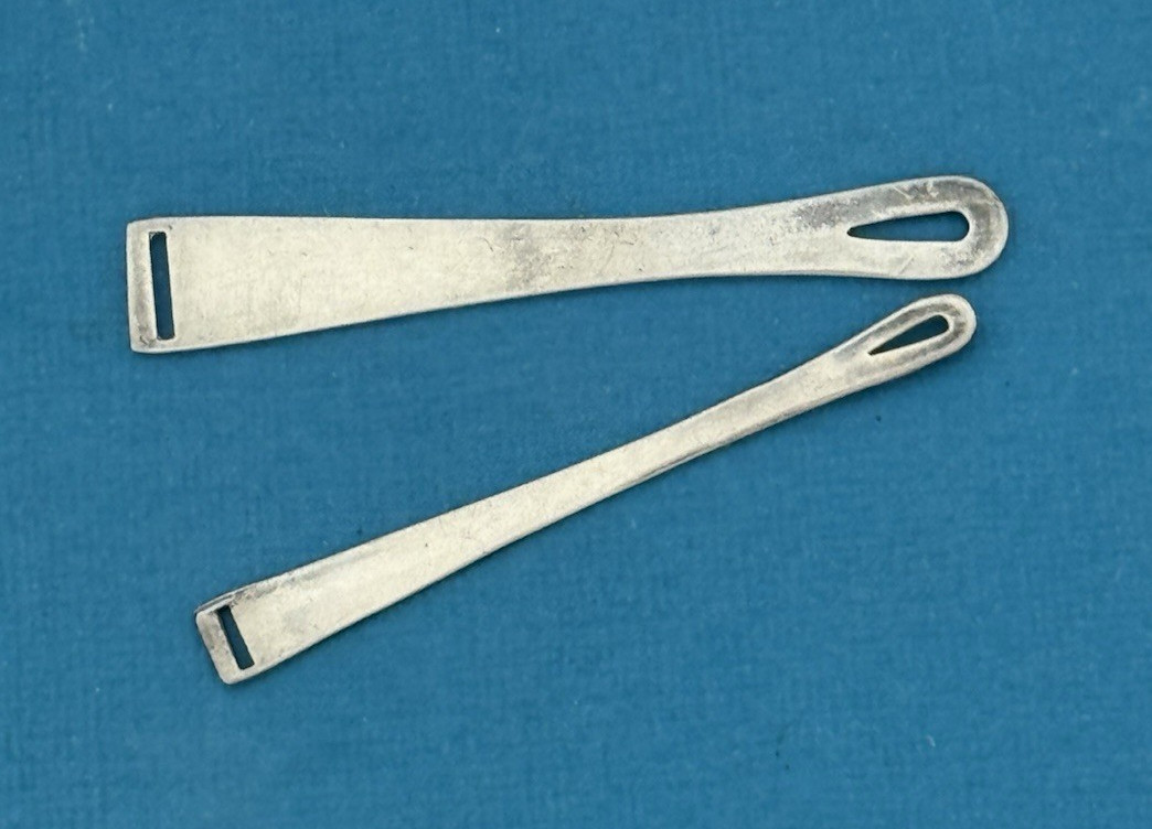 Antique BIRKS CANADA Sterling BODKINS Ribbon Threaders Sewing Tools Antique BIRKS CANADA Sterling BODKINS Ribbon Threaders Sewing Tools