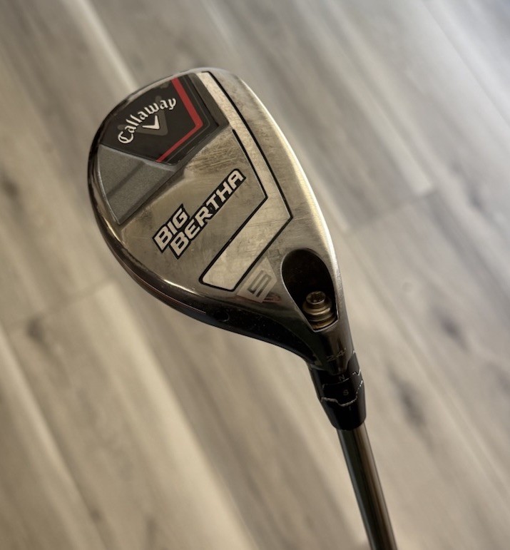 Callaway Great Big Bertha 2023 24° 5 Hybrid 5H RH Right RCH 65 R Flex w/ Cover