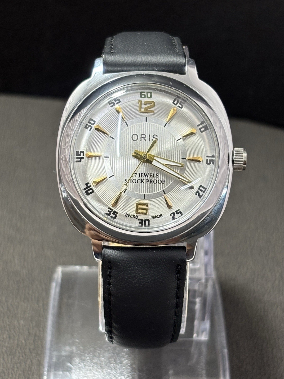 Vintage Oris Swiss  ST-96 Hand Wind  Mechanical Men\'s Watch - 