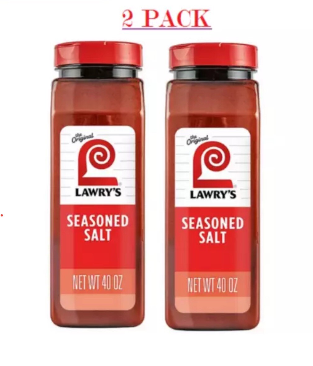 Lawry\'s Seasoned Salt - 40oz container (2 Pack)