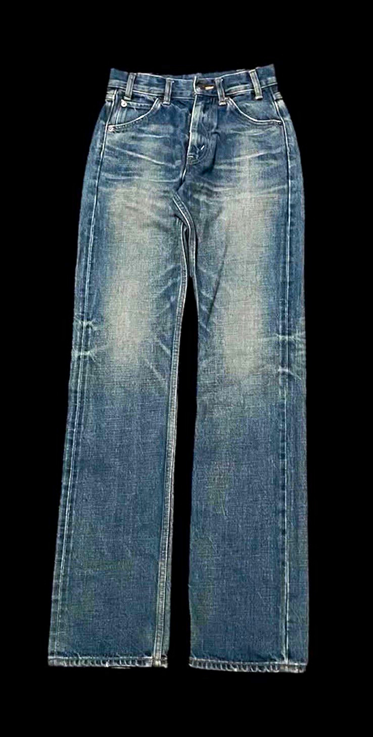 CELINE women’s Straight Leg Blue Denim Jeans W_ST_003 32W 32L Medium Wash CELINE women’s Straight Leg Blue Denim Jeans W_ST_003 32W 32L Medium Wash
