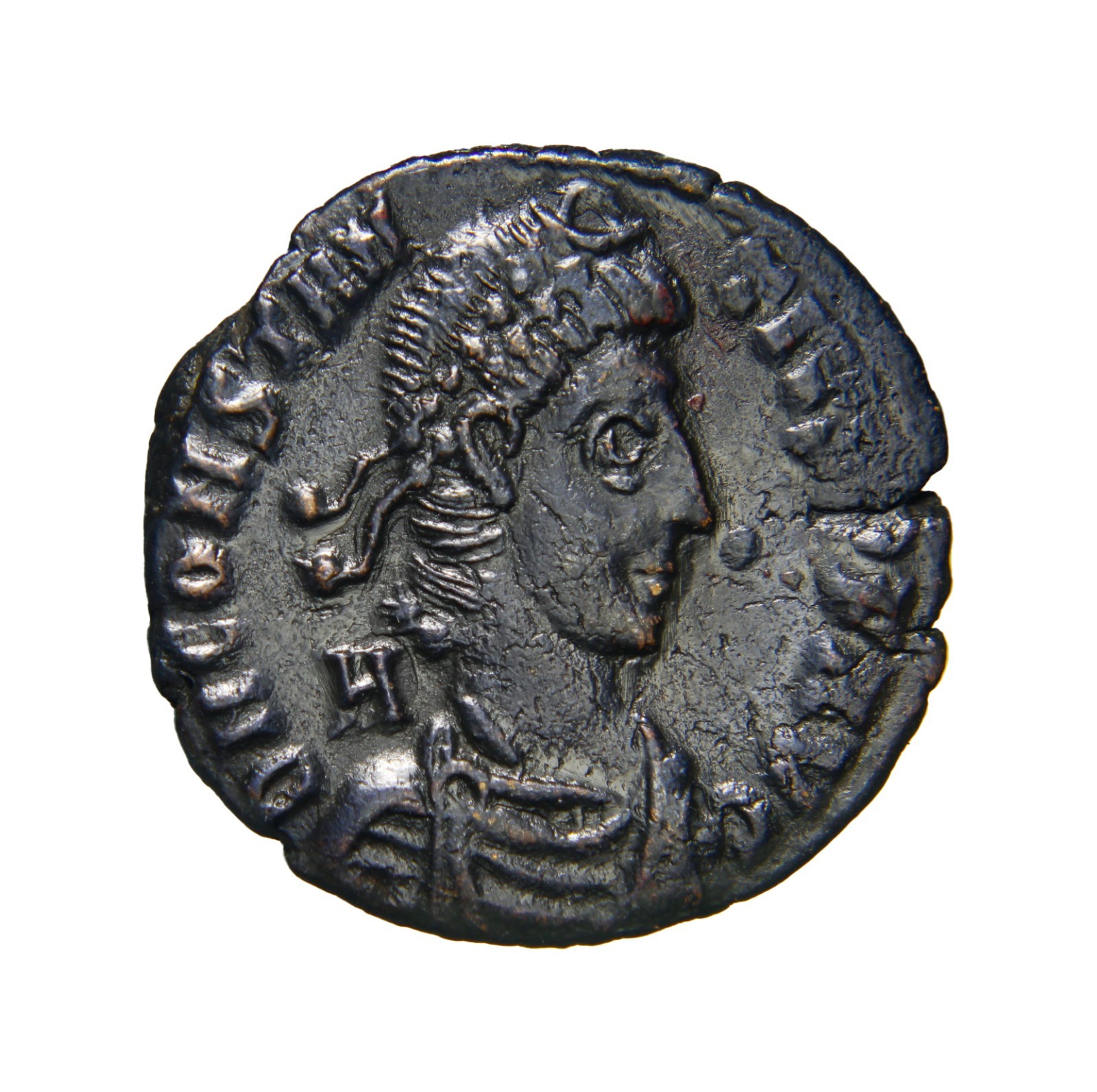 RARE AND NICE Constantius Gallus (cousin of Constantius II), as Caesar, Æ Nummus