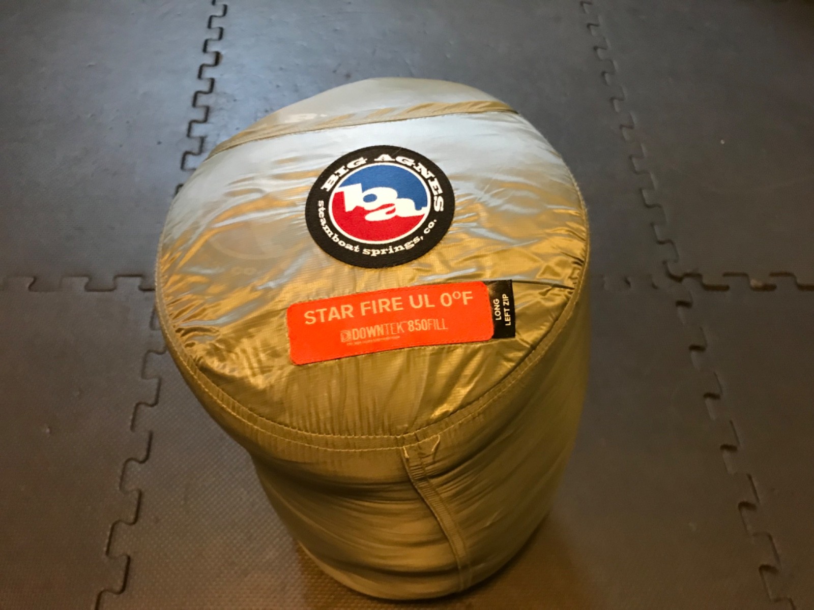 Big Agnes UL 0°F Sleeping Bag - Star Fire - used only 1x