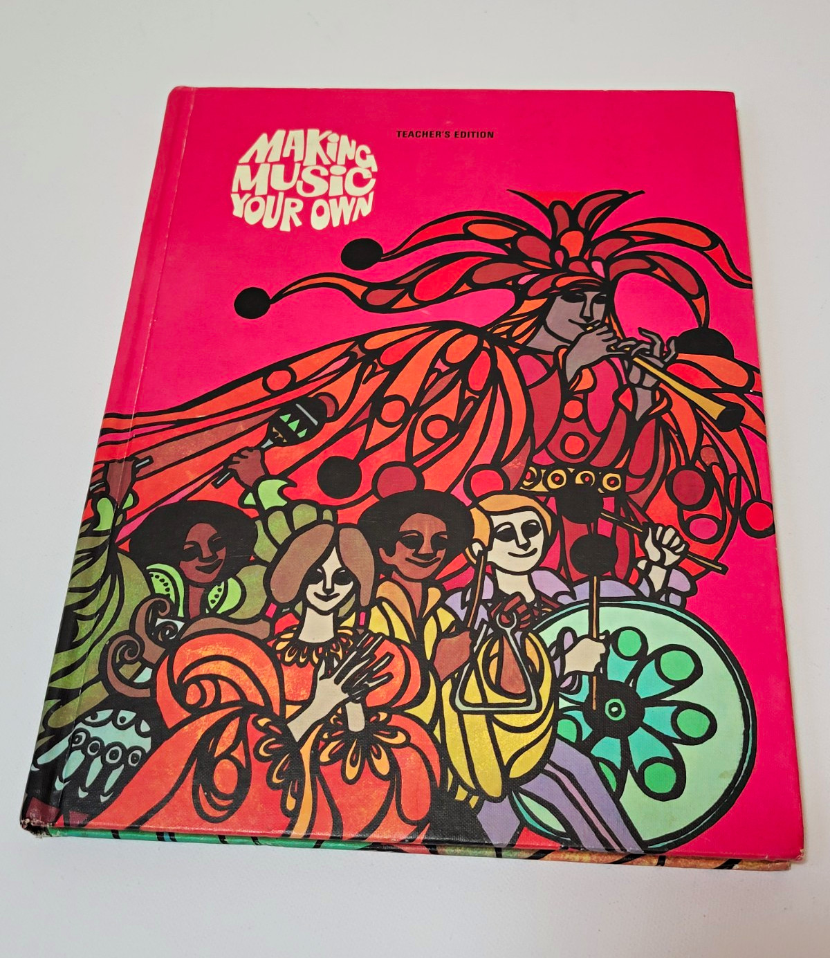 Making Music Your Own Teacher's Edition Book 1 1971 Silver Burdett Vintage Music
