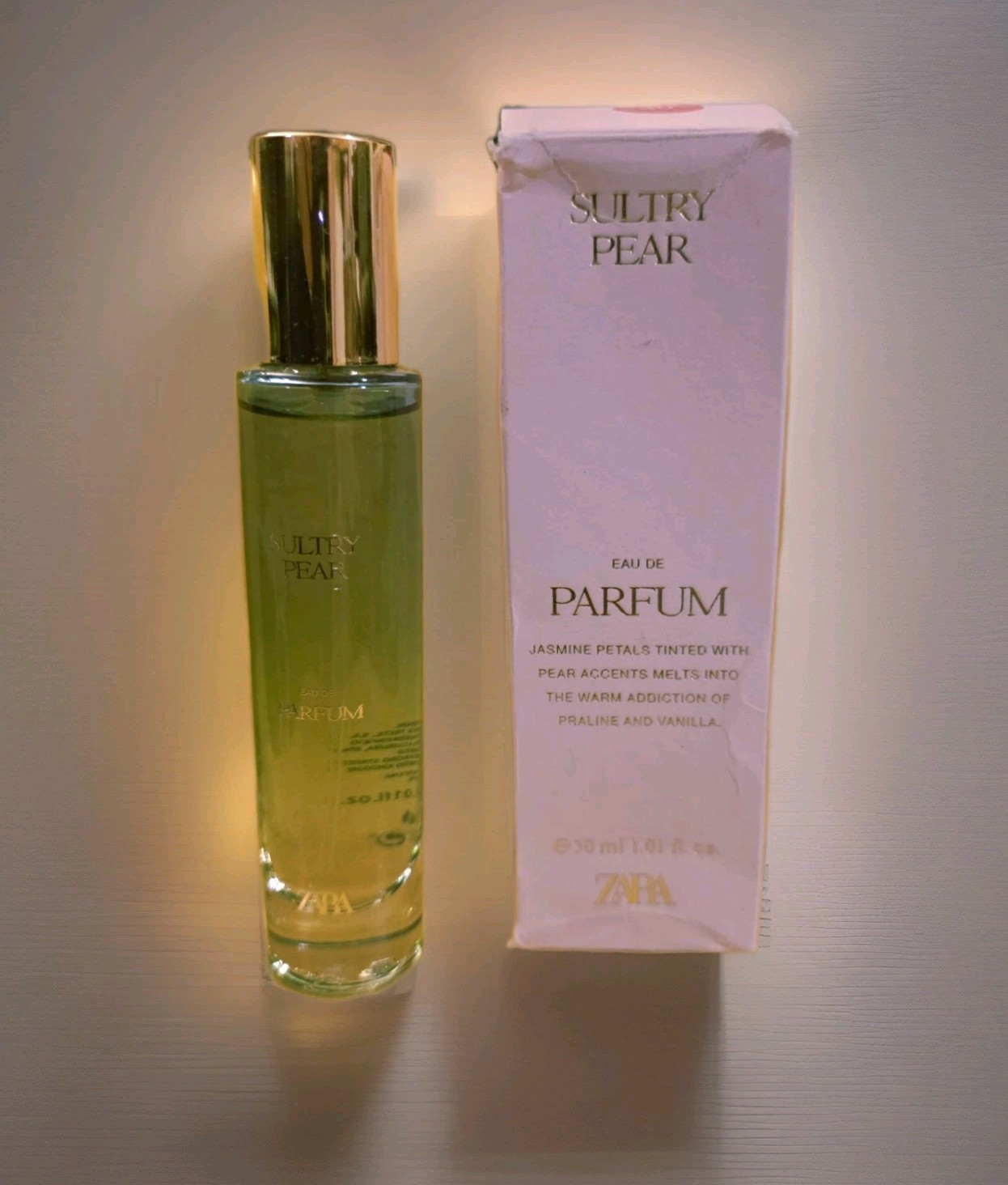 🍐Authentic Zara SULTRY PEAR 1.01oz EDP JeanPaulGaultier LeBelleDUPE New In Box