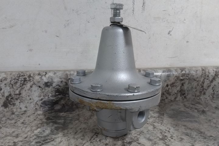 Watts 152A 10-50 1/2 In FNPT x FNPT Iron Body Process Steam Pressure Regulator