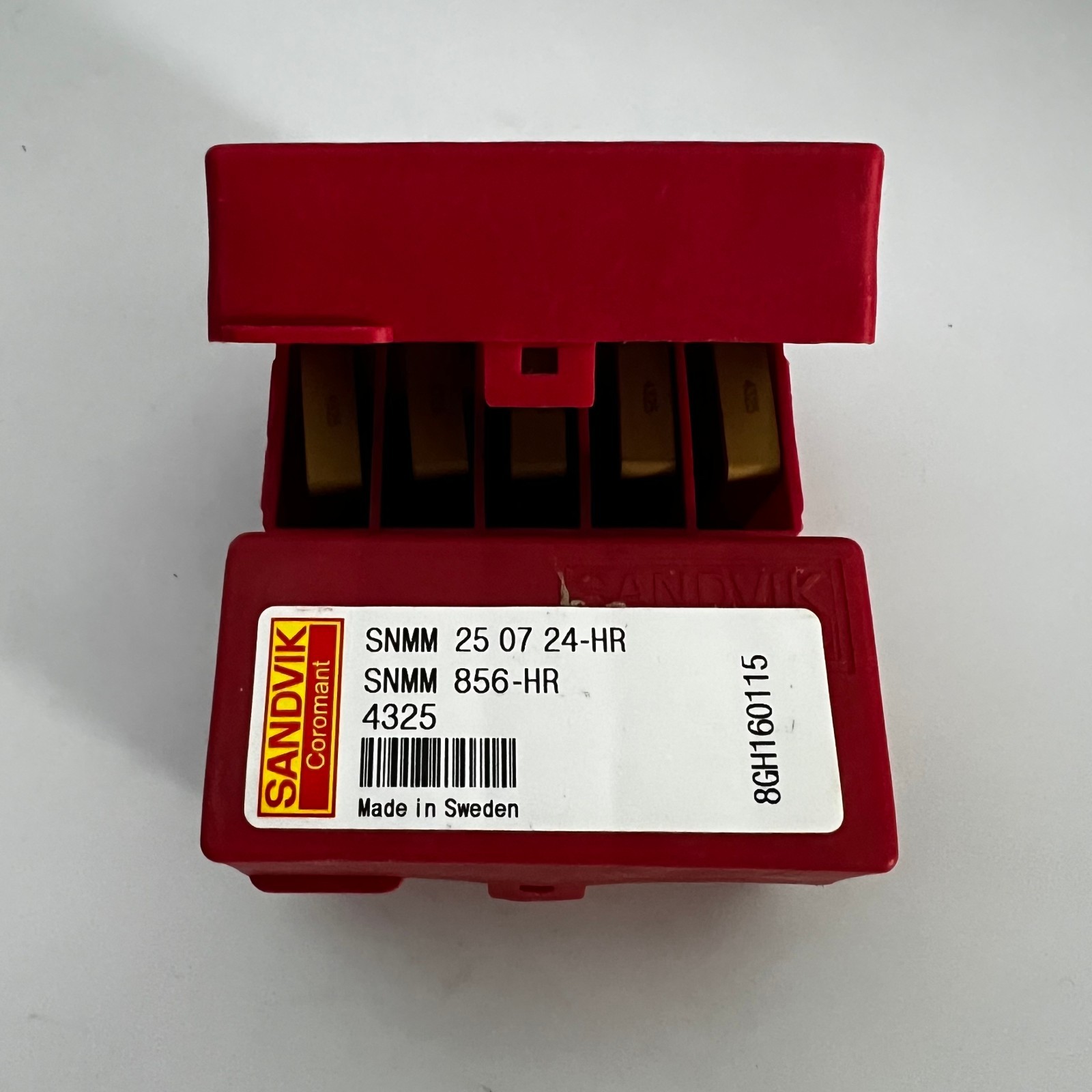 5Pcs/BOX Sandvik SNMM250724-HR 4325