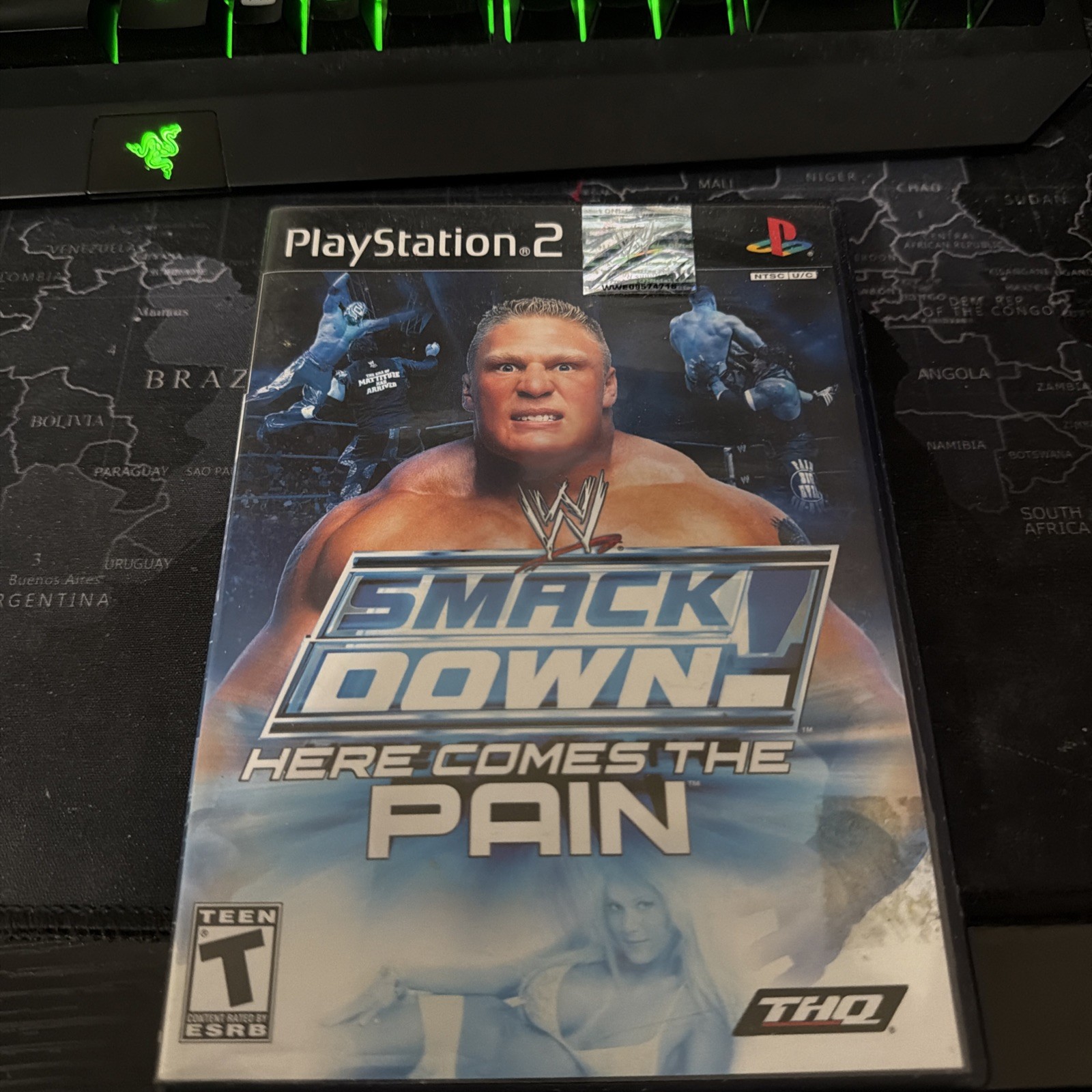 WWE SmackDown Here Comes The Pain PS2 CIB Complete 