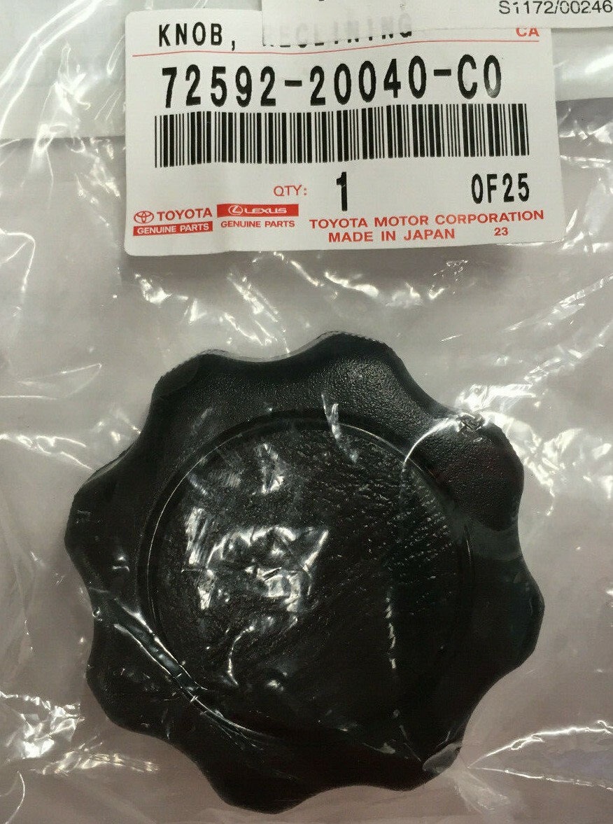 OEM TOYOTA DRIVER SEAT RECLINING ADJUSTER FITS MULTIPLE(LIST IN DESCRIPTION)