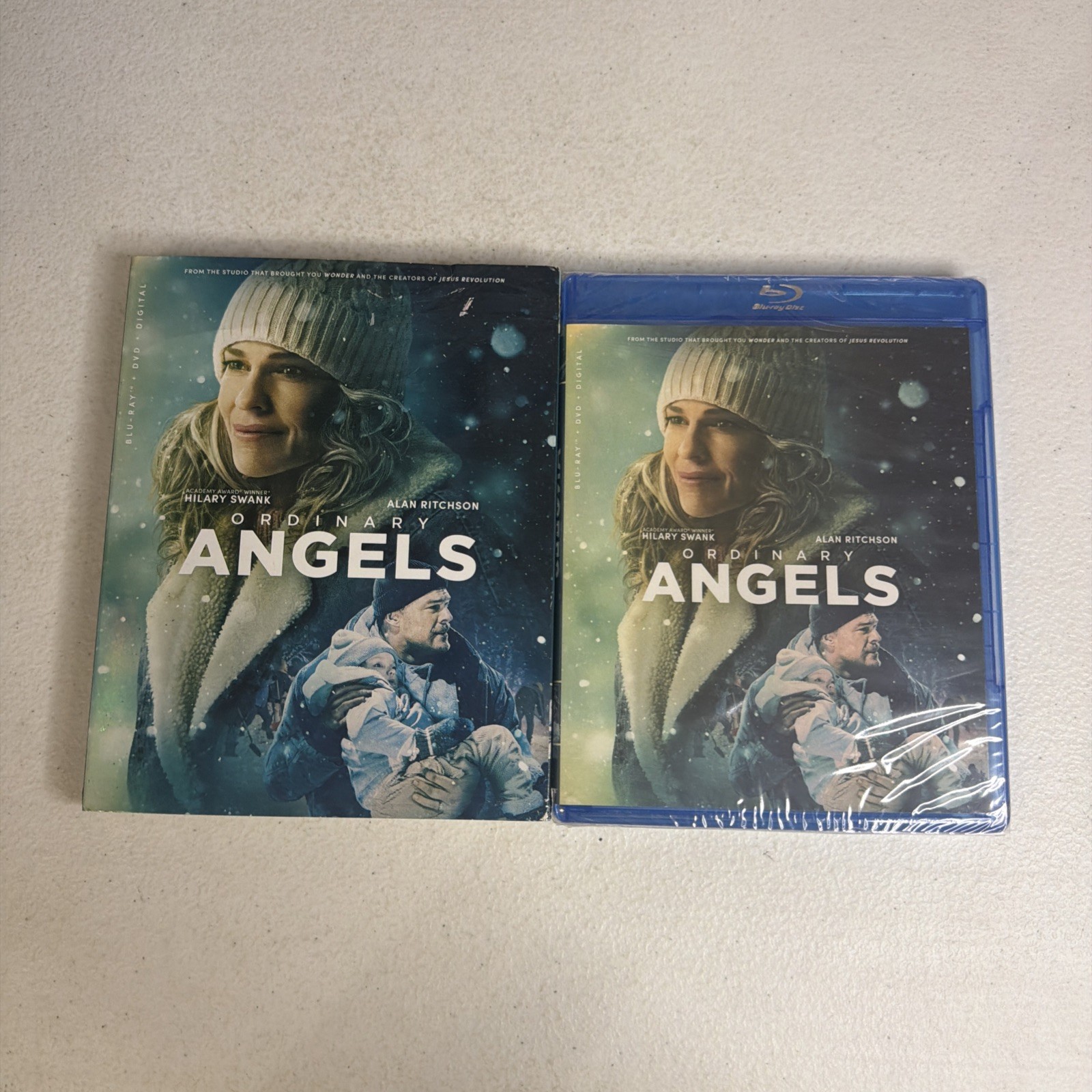 Ordinary Angels Bluray + DVD (2024) W/ OOP Slipcover • New/Sealed