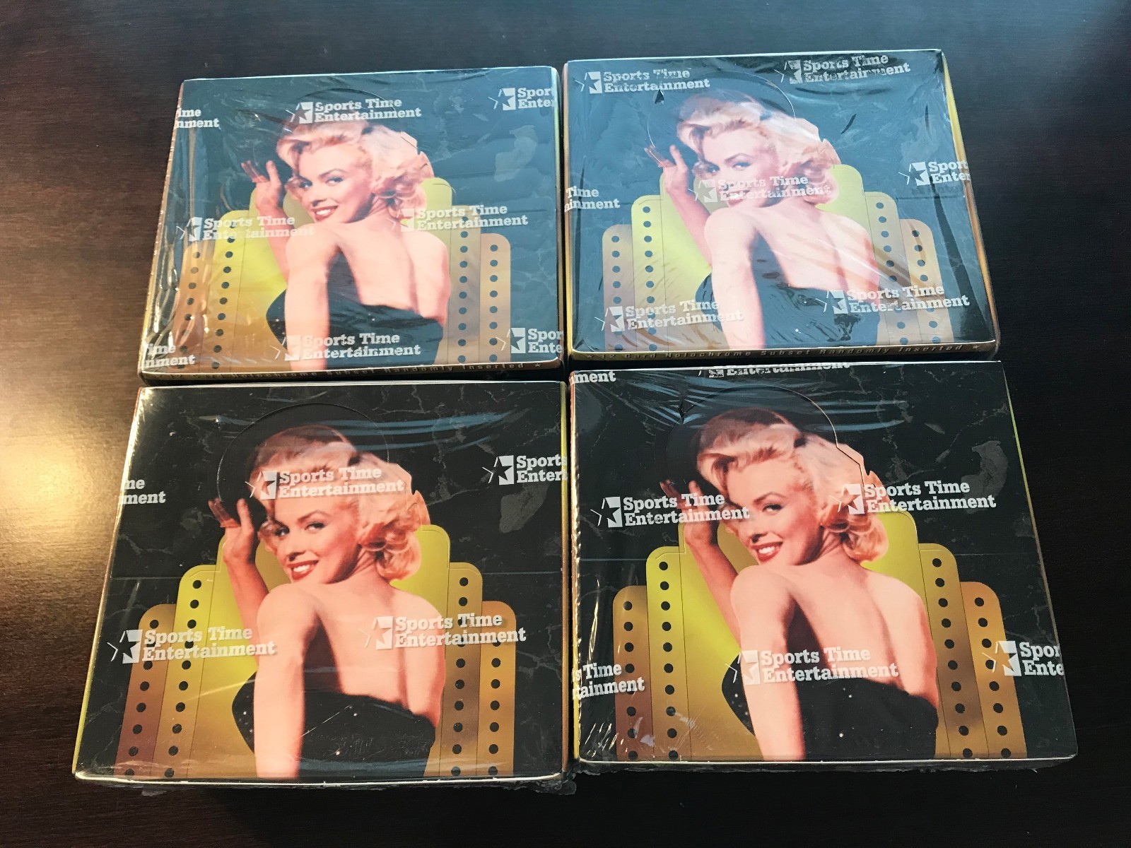 1995 Sports Time Marilyn Monroe 2 II 8 WAX BOX LOT FACTORY SEALED Trading Cards 1995 Sports Time Marilyn Monroe 2 II 8 WAX BOX LOT FACTORY SEALED Trading Cards