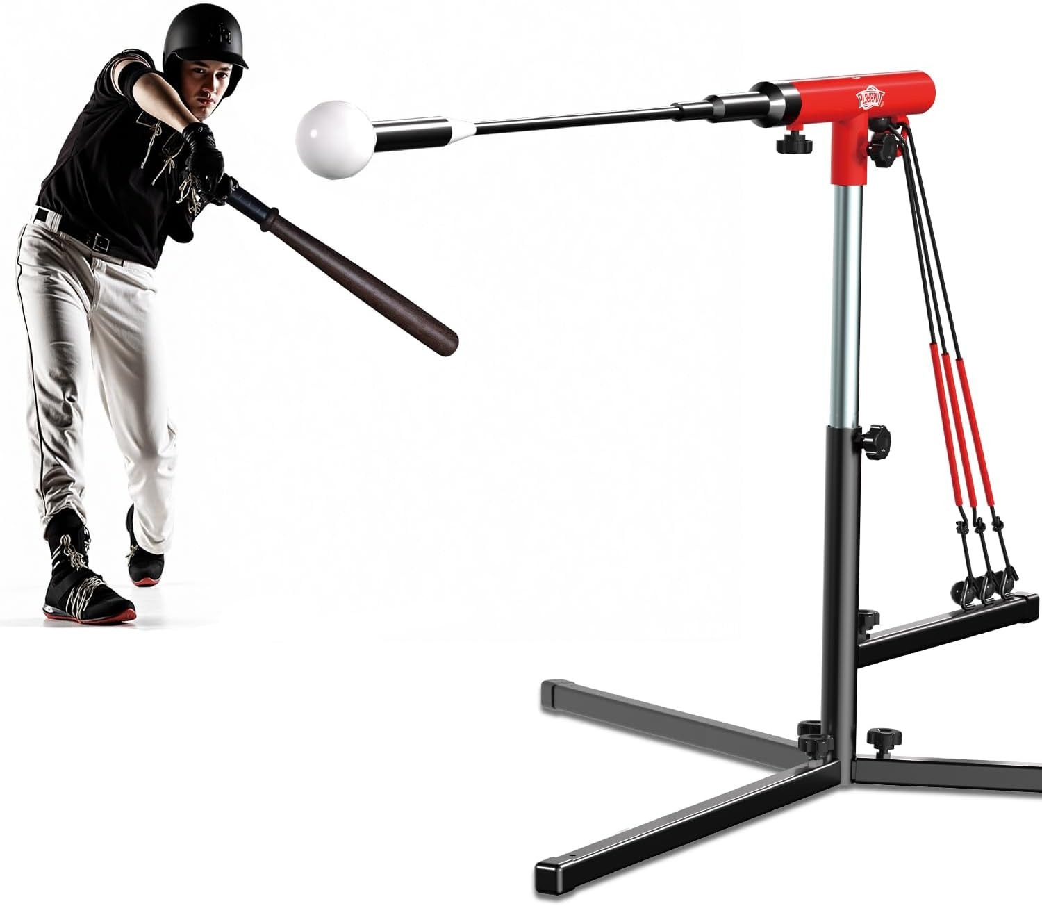 Youth Swing Trainer for Baseball & Softball - Auto Reset Hitting Trainer