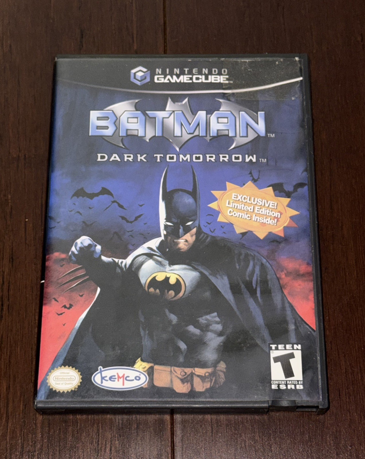 Batman: Dark Tomorrow (Nintendo GameCube, 2003) Complete W/ Manual No Comic