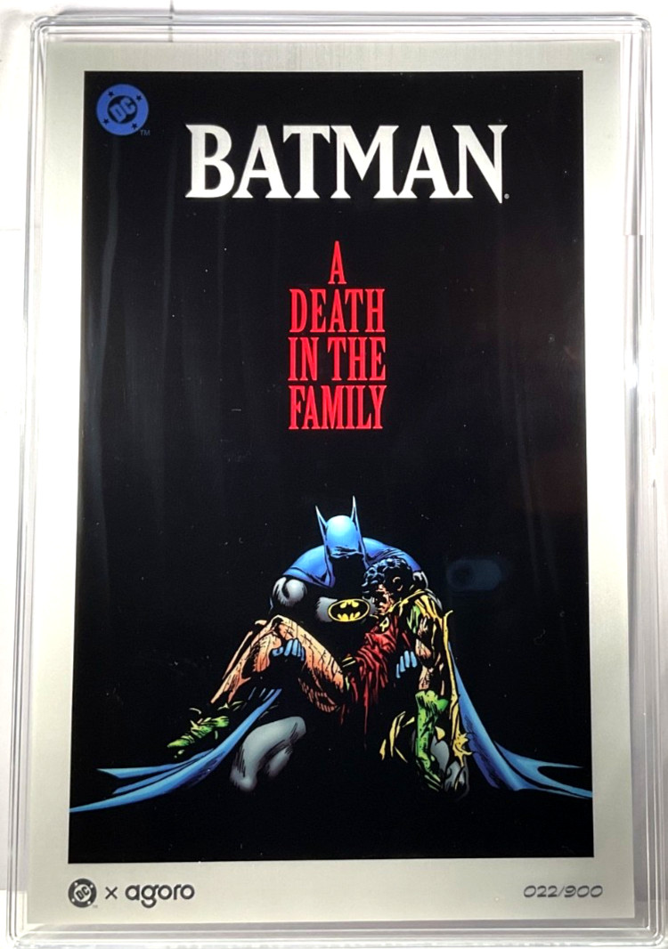 2026 Agoro Niue BATMAN A Death in the Family 20g Silver Collectible Coin #22/900