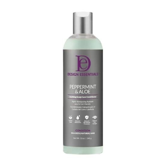 DESIGN ESSENTIALS PEPPERMINT & ALOE SOOTHING SCALP CARE CONDITIONER 340g DESIGN ESSENTIALS PEPPERMINT & ALOE SOOTHING SCALP CARE CONDITIONER 340g